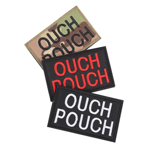 3 unidades de patch com letras inglês