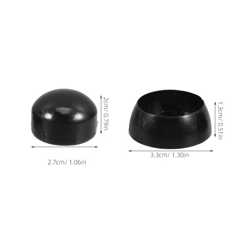 10 plásticas para porcas e parafusos, proteção para playground 2