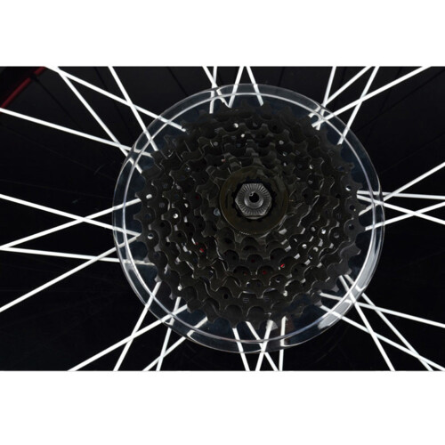 conjunto coroa com proteção para mountain bike e engrenagem 1
