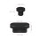 10 de plugues 3,5 mm e tipo-c para , laptop, pc – preto 2