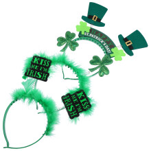 3St Festival Haarbanden Duurzaam Shamrock Party Accessoires