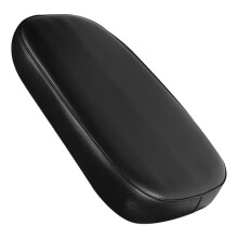 1Pièces Coussin PU Noir Épais Amorti Confortable