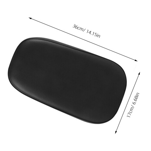 1Pièces Coussin PU Noir Épais Amorti Confortable 1