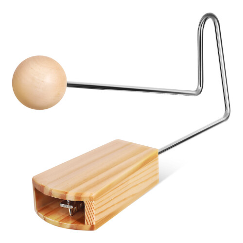 instrumento vibraslap para percussão e musicalização