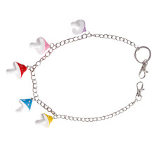 corrente calça vintage com pingente unissex