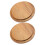 2 Pcs Tampa De Madeira Para Café E , Diâmetro 7,2 Cm 11