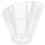 tigela acrílico transparente 19 cm para , lanches, e legumes 8