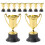 10 unidades de troféus decorativos plástico e pequenos 11