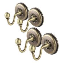 4St Veelzijdige Metalen Gordijnhaken Voor , Badkamer En
