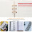 6 unid. argolas metálicas para caderno com folhas ( ) 9