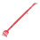 Shoe Horn For Boots Red Resin 1set 1
