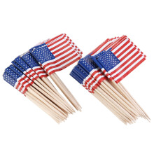 100 Us Flagge Stecker Zahnstocher Party Zubehör