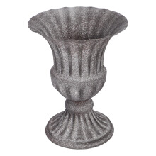 graburne aus metall für blumen, eisen kübel für friedhof, 1 stück