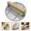 Burgerpatty pers model van aluminiumlegering met handvat 10