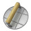 Burgerpatty pers model van aluminiumlegering met handvat 3