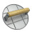 Burgerpatty pers model van aluminiumlegering met handvat 8