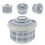 Japanse mini ceramische stoofpot soepkom met 4