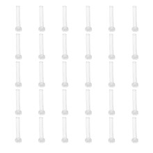50 stück ohrring-schoner, anti-allergene piercing-schutzkappen