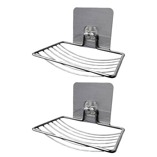 2Stk Duschseifenhalter Selbstklebend Für