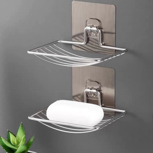 2Stk Duschseifenhalter Selbstklebend Für 1