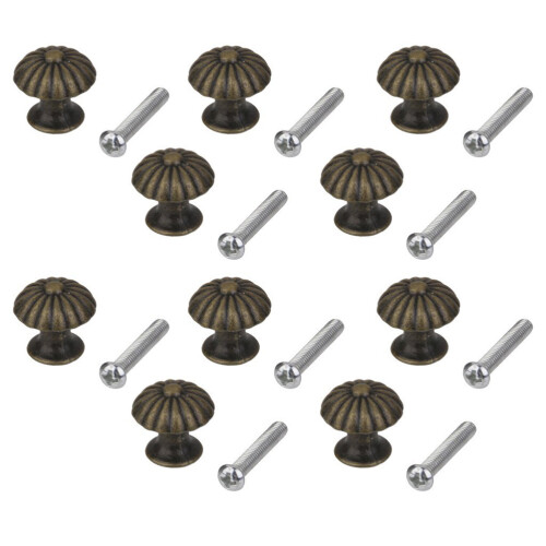 10 . mini runde vintage schubknauf griff
