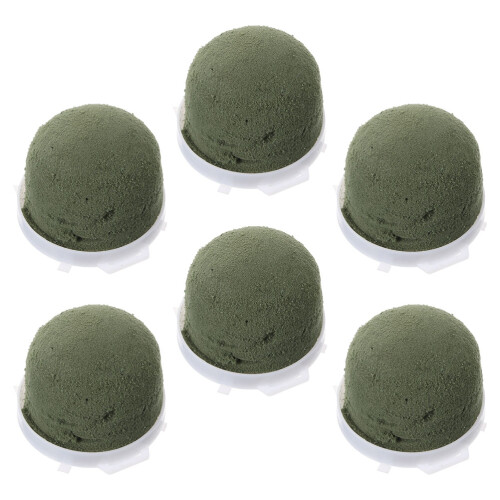 6 Aufkleber Schlammschaum Grün