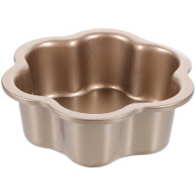 kuchen-blumenring-backform aus metall mit herausnehmbarem