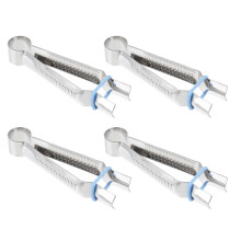4 stück edelstahl backformen diy haus cake lace clips fondant crimper