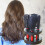 5st Styling-Tools Entwirrende Haarbürste Rot 11