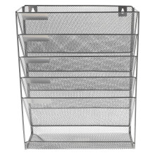 1 wandmontierter aktenablage-rack, organizer für kleinkram