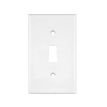 4-teiliges Kippschalter-Panel mit LED, weiß, .