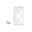 4-teiliges Kippschalter-Panel mit LED, weiß, . 5