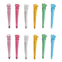 50Pcs Barber Hairpins Aluminum Haircut Fixing Clips Assorted Color