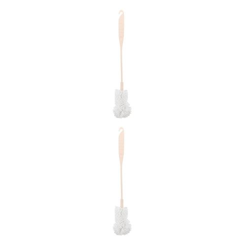 2 Weiße Waschbecherbürste Für Wasserbecher 2