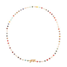 Brillenkette Sonnenbrilleband Brillenhalter Kristallperlenkette (bunt)