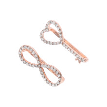 2 Riemen Zierring Strasssteine Miss Crystal