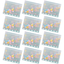 a6 pu füllerpapier loseblatt planer ordner mit 12 hüllen ohne cover
