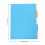 10st Farbige Schnellhefter B5 Handkonto 6