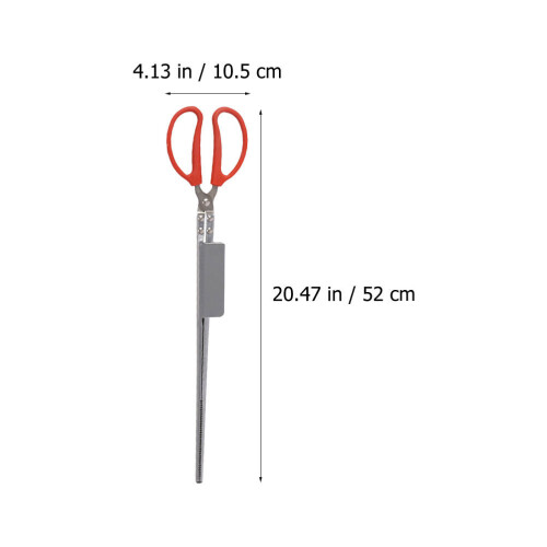 2pcs Stainless Steel Eel Tong Crab Tong Multi-Function Metal Eel Clips 1