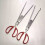 2pcs Stainless Steel Eel Tong Crab Tong Multi-Function Metal Eel Clips 5