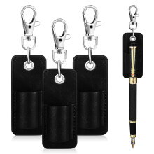 4 lanyard-stifthalter mit schlüsselanhänger für taschenschutz