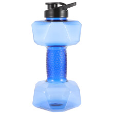 trinkflasche in kettlebell-form mit großer kapazität für sport und fitness