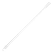vertikaljalousie-stab weiß, kunststoff 30 cm, haken für fenster