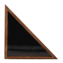flaggenpräsentationskasten aus holz für außenbereich