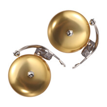 2Stk Bike Bell Kupfer Fahrrad Klingel Golden Retro Für Lenker