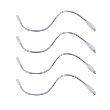 4 usb leseleuchte mit heller led und flexiblen gänsehals