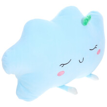 Cute Decor Kissen Himmelblau Plüsch 1 Wohnzimmer