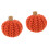 2 künstliche kürbis- , , gestrickt 6