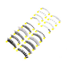 10 Paar Falsche Wimpern Transparenter