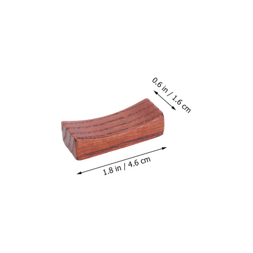 10Stk Holz Essstäbchenablage Löffel Gabelhalter Abendessen 2